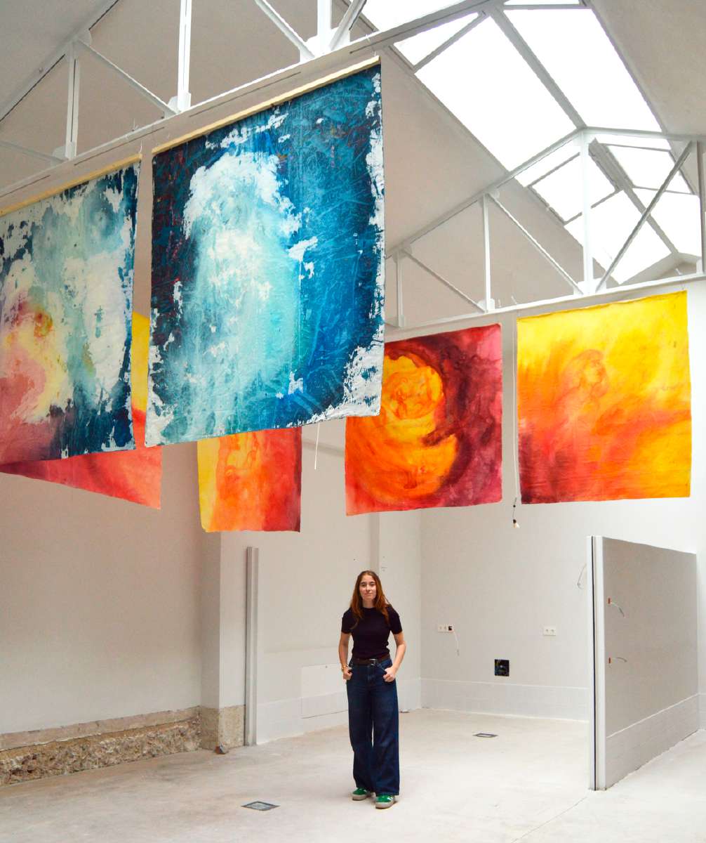 La piel que respira, installation view