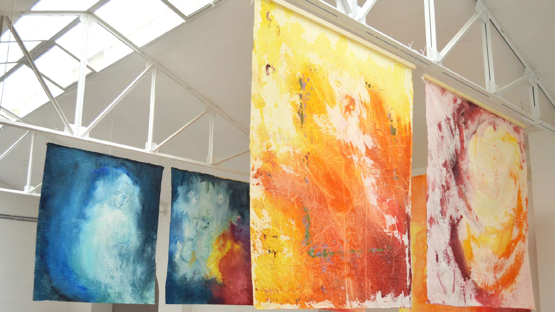 La piel que respira — Installation view